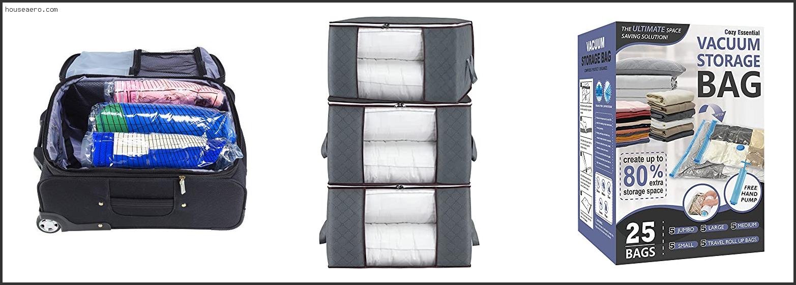 The Best Storage Bags For Blankets Of 2022