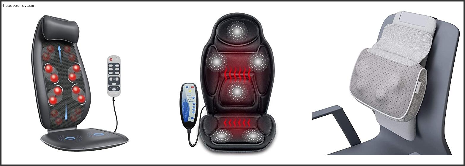 The Best Back Massager For Office Chair Of 2022