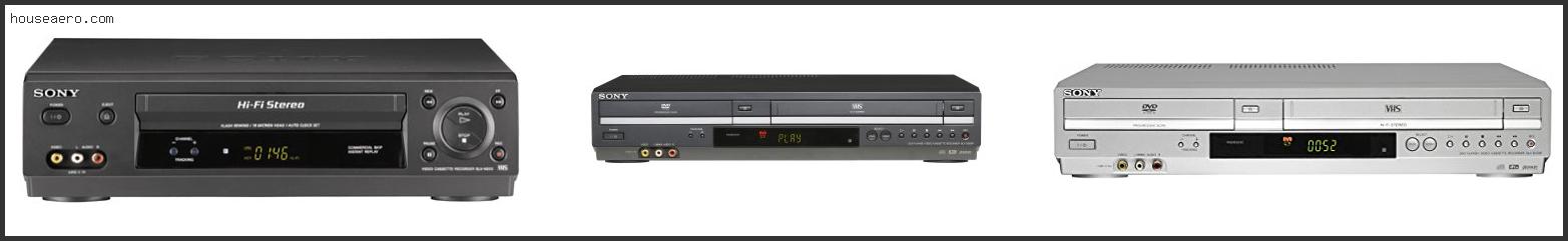 Best Sony Vhs Player
