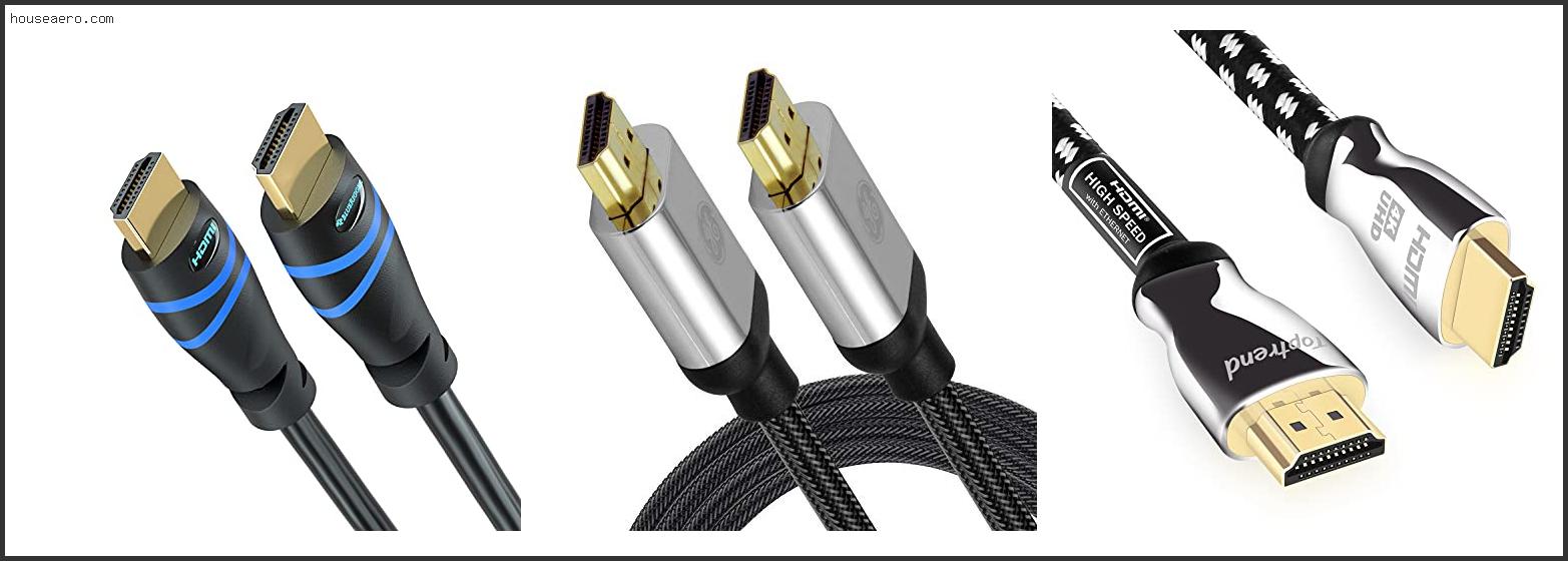 Best Shielded Hdmi Cable