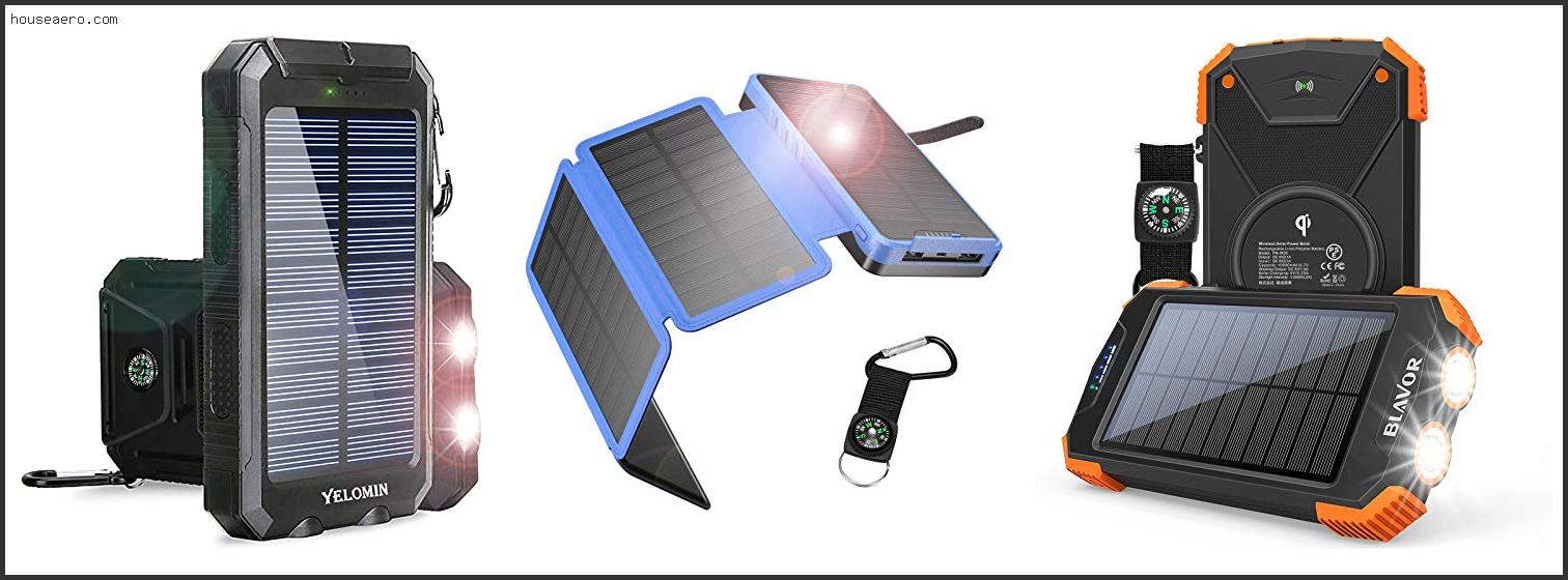 Best Outdoor Solar Power Bank