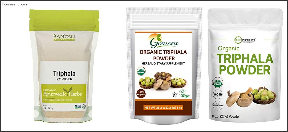 Best Organic Triphala Powder