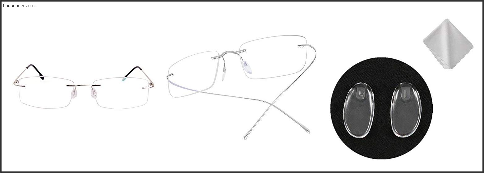 Best Rimless Eyeglasses Silhouette