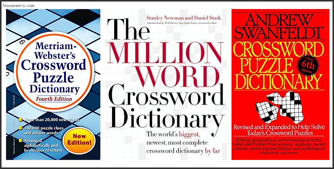 Best Crossword Dictionary Book